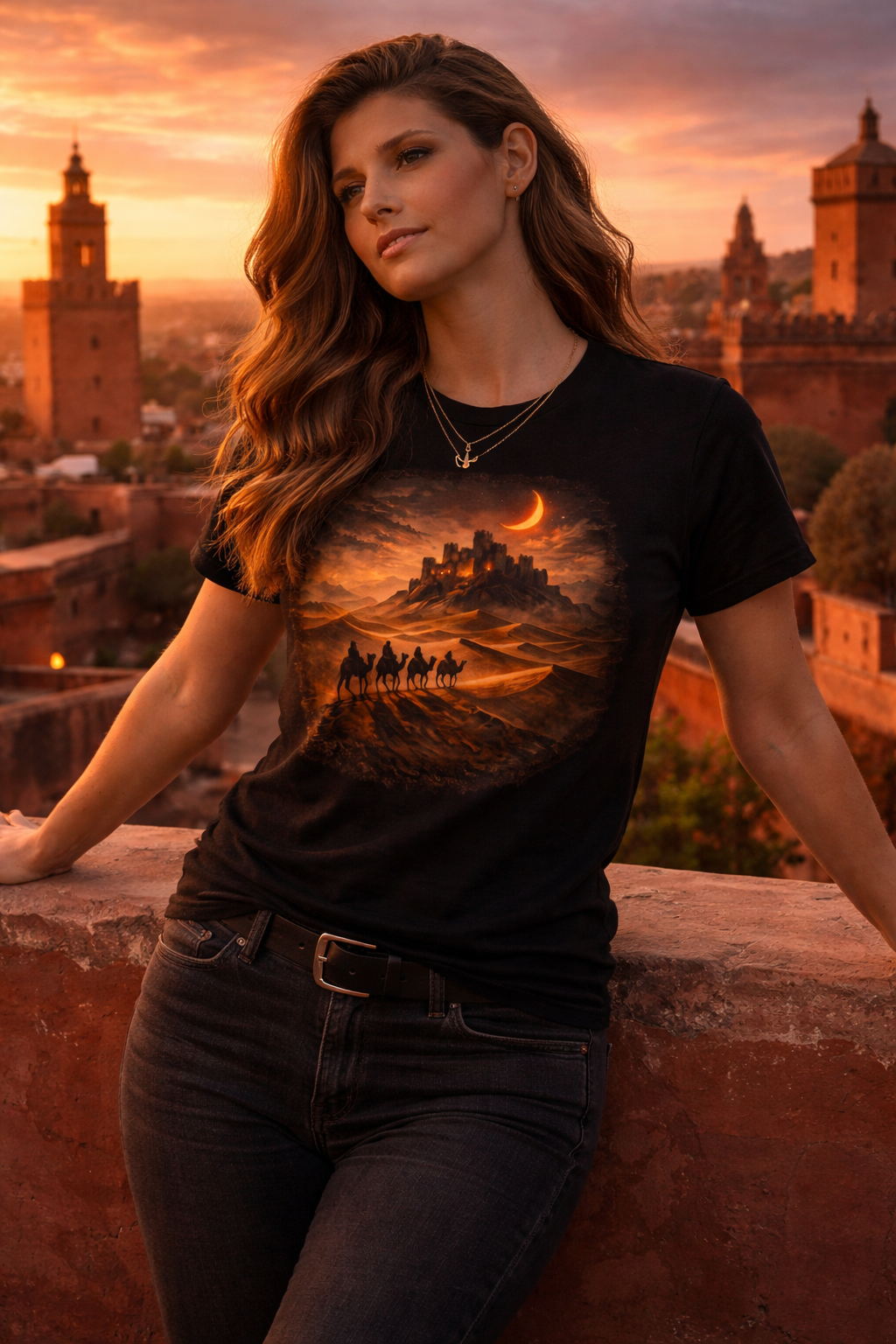 Caravan to the crimson fortress