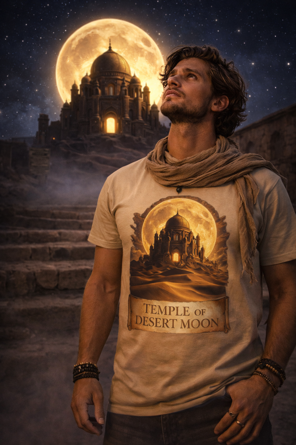 Temple of Desert Moon — Golden Dome