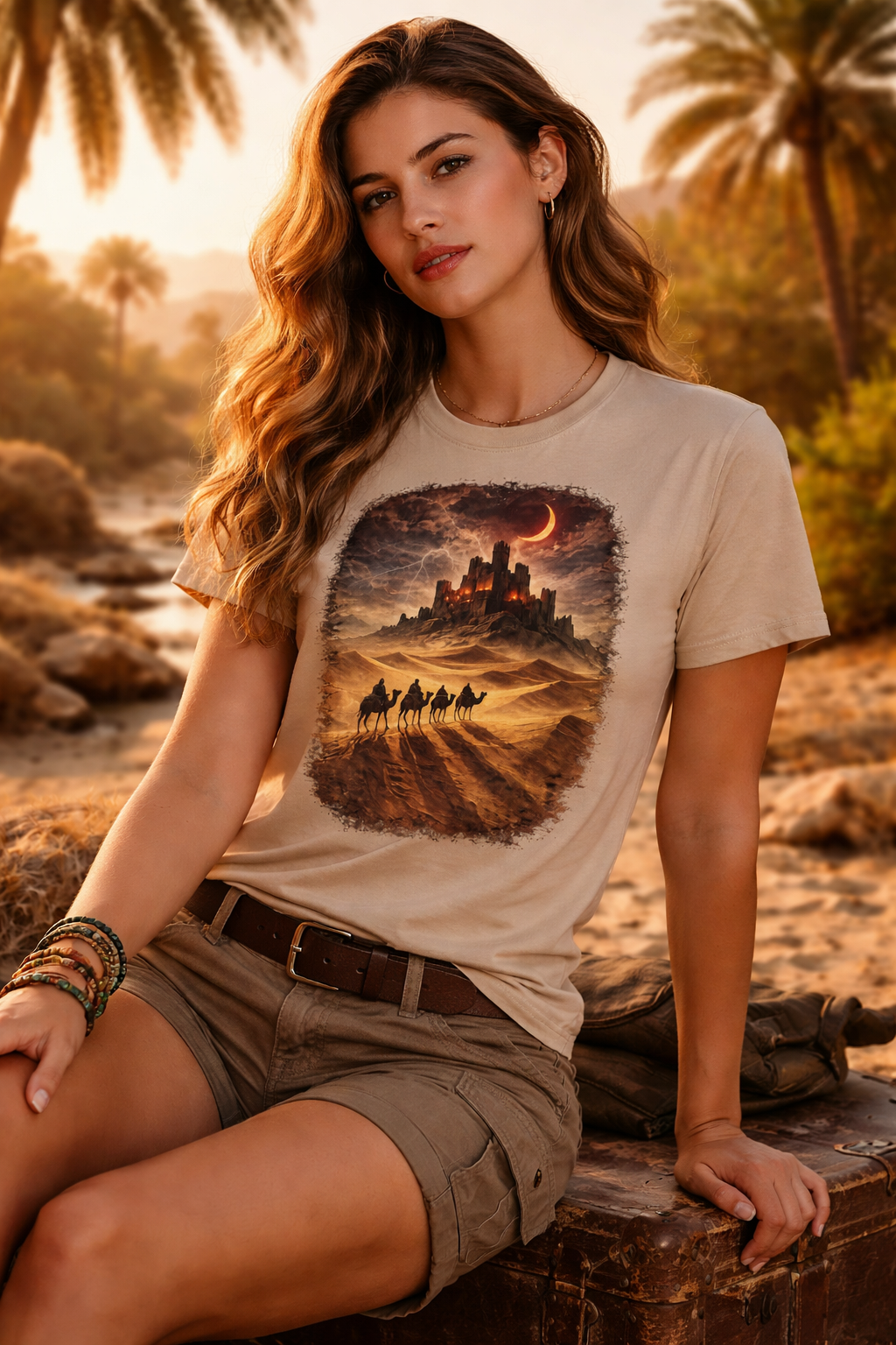 Caravan Into the Lightning Castle