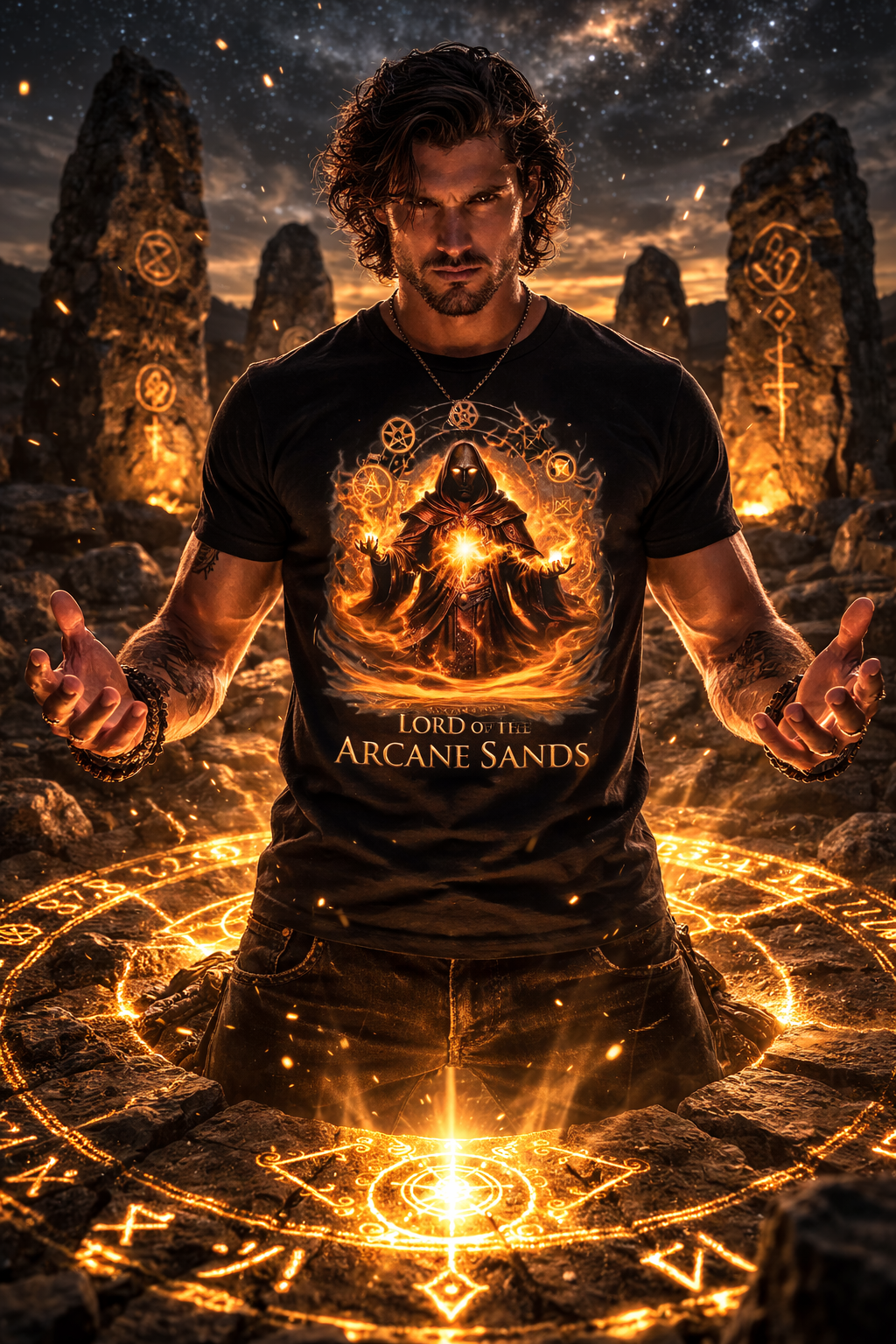 Lord of the Arcane Sands — Flame Sorcerer
