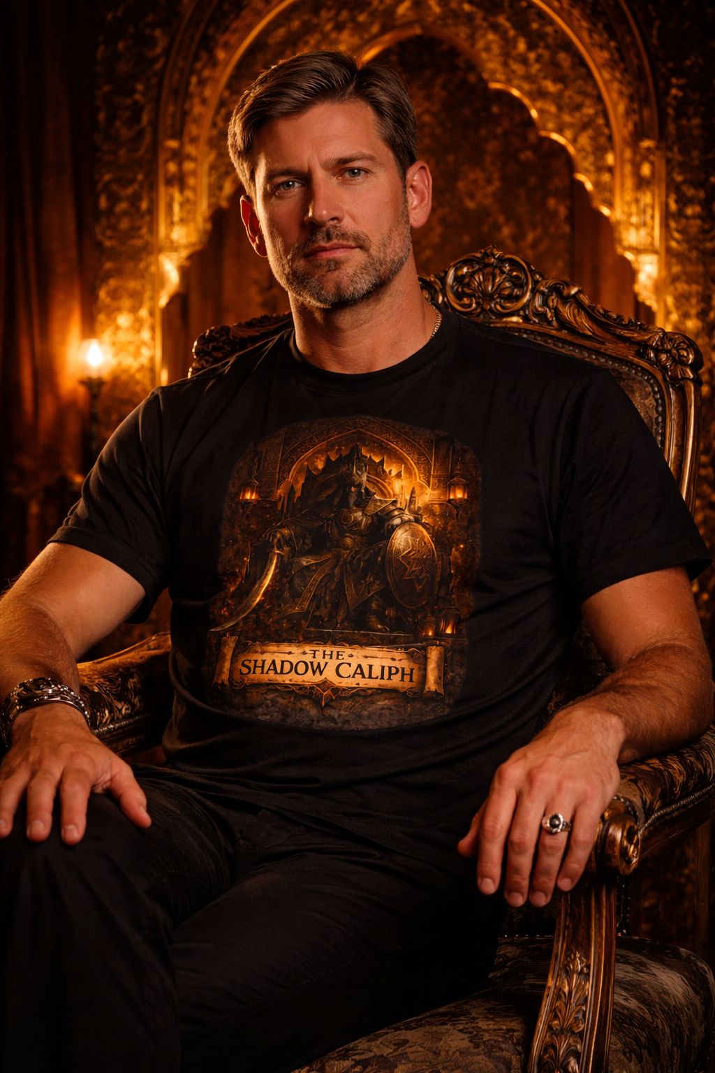 The Shadow Caliph — male mockup